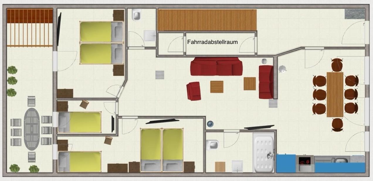 H&H Apartments Im Herzen Der Stadt In Der Lange Strasse Geraeumig Ruhig Mit Kueche Und Esstisch Greifswald Zewnętrze zdjęcie